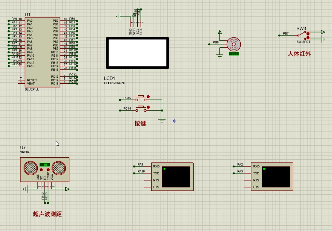 基于单片机的智能垃圾桶设计(32+WIFI+4G版)